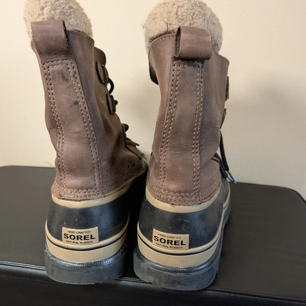 Sorel Caribou Winter Boots, Men’s‎ Size 9